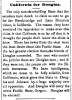"California for Douglas," (Montpelier) Vermont Patriot, August 25, 1860