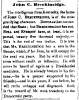 “John C. Breckinridge,” (Montpelier) Vermont Patriot, November 10, 1860