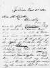 Thomas Cadwallerder to Abraham Lincoln, December 31, 1860 (Page 1)
