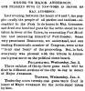 “Honor to Major Anderson,” New York Times, January 3, 1861