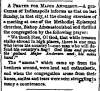 “A Prayer For Major Anderson,” Chicago (IL) Tribune, January 22, 1861