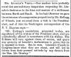 “Mr. Lincoln’s Views,” Fayetteville (NC) Observer, February 7, 1861