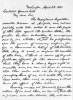 Abraham Lincoln to Winfield Scott, April 25, 1861 (Page 1)