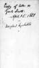 Abraham Lincoln to Winfield Scott, April 25, 1861 (Page 3)