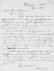Abraham Lincoln to Robert Anderson, May 1, 1861
