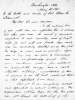 Abraham Lincoln to Ephraim and Phoebe Ellsworth, May 25, 1861 (Page 1)