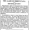 “The Alarm in Pennsylvania,” Washington (DC) National Intelligencer, June 16, 1863