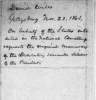 David Wills to Abraham Lincoln, November 23, 1863 (Page 2)