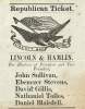 Republican Ticket, New Hampshire, November 1860