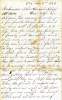 William Elisha Stoker to Elizabeth E. Stoker, October 3, 1862 (Page 1)
