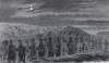 "Going to the Trenches," Sixth Pennsylvania, Petersburg, Virginia, September 1864, artist's impression