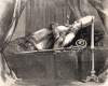Body of Archbishop Hughes laying in state, St. Patrick's Cathedral, New York City, January 6, 1863, artist's impression