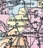 Alexander County, North Carolina, 1857