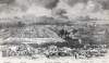 Andersonville Prison Camp, Georgia, 1864-1865, artist's impression, zoomable image