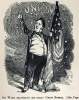 "Mr. Ward delivering his Great Union Speech," Artemus Ward, circa 1862, cartoon.