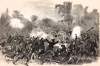 Fighting at the Battle of Champion Hill (Baker's Creek), May 16, 1863, artist's impression, zoomable image