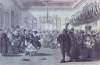 Fancy Dress Ball, Minot's Hall, Boston, Massachusetts, February 27, 1866, artist's impression