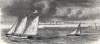 Beaufort, North Carolina, April 1864, artist's impression, zoomable image