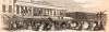Looting of Brooks Brothers on Catherine Street, New York City, July, 1863, artist's impression, zoomable image