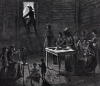 Civilians sheltering from the Union bombardment, Atlanta, Georgia, August, 1864, artist's impression, detail