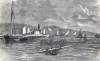 Boat Race on the Hudson River, New York for $6000 prize, July 18, 1965, artist's impression