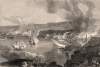 Spanish naval bombardment of Valparaiso, Chile, March 31, 1866, artist's impression, zoomable image