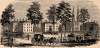 Bowdoin College, Brunswick, Maine, 1861, artist's impression