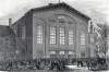 Plymouth Church, Brooklyn, New York, November 1863, artist's impression