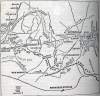 The First Bull Run, Manassas, Virginia, July 21, 1861, Battle Map