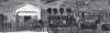 President Lincoln's Interment, Oak Ridge, Springfield, Illinois, May 4, 1865, artist's impression, detail