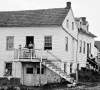 Home of John Burns, Gettysburg, Pennsylvania, July 1863, Brady photograph, detail