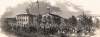 Confederate Cavalry in the Streets of Chambersburg, Pennsylvania, June 16, 1863, artist's impression, zoomable image