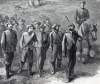 Confederate Prisoners on the march, Georgia, September, 1864, artist's impression, further detail
