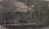 Escape of the C.S.S. Nashville through the Beaufort, North Carolina blockade,  March 17-18, 1862, artist's impression