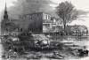 Cairo, Illinois, April 1866, artist's impression