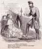 "Scene in Alexandria," cartoon, September 21, 1861