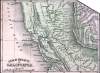 California Gold Areas, 1857