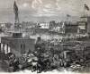 Inner Port, Callao, Peru, May, 1866, artist's impression