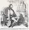 "Historian," cartoon, Frank Leslie's Illustrated, September 2, 1865