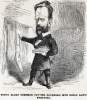 "Santa Claus Sherman putting Savannah into Uncle Sam's Stocking," cartoon, Frank Leslie's Illustrated, January 14, 1865