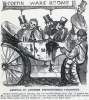 "Arrival of Another Distinguished Foreigner," cartoon, Harper's Weekly Magazine, November 11, 1865
