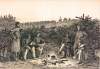 "Coffee Coolers," Edwin Forbes, copper plate etching, 1876, zoomable image
