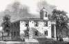 The County Courthouse, Charlestown, Virginia, September 1864, artist's impression, detail