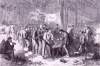 "Drawing Rations," July 1863, Thomas Nast, zoomable image