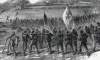 Fifth Corps in action at Peeble's Farm, Virginia, September 30, 1864, artist's impression, detail