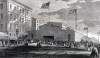The Great Western Sanitary Fair, Cincinnati, Ohio, December 1863, artist's impression, detail