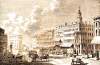 Cleveland, Ohio, 1861, artist's impression