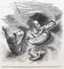"I'm sorry To Have To Drop You," cartoon, October 21, 1861
