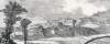 Union troops entering Clinton, Mississippi, November, 1863, artist's impression, detail