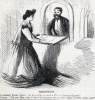 "Magnetic," cartoon, Harper's Weekly Magazine, December 2, 1865